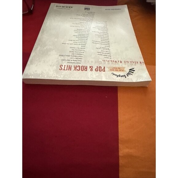 Pop & Rock Hits Value Songbooks Series Piano Vocal Chords Sheet music. Vtg New! - Picture 6 of 7